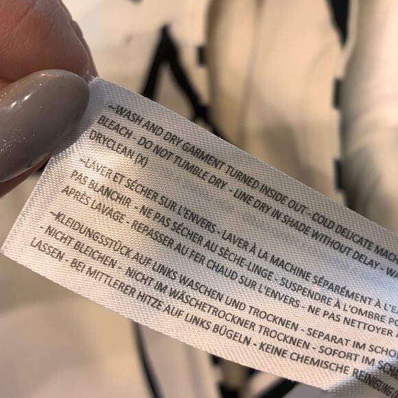 KEEPSAKE the Label Cross Neck Halter Geometric Print Jumpsuit XXS - Picture 7 of 12